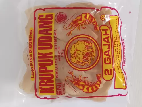 Kerupuk Udang Cap 2 Gajah