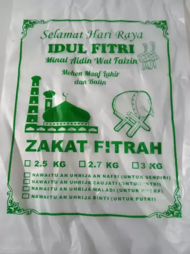 Plastik Zakat 2,5 kg