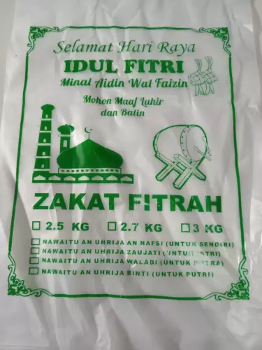 Plastik Zakat 2,7 kg