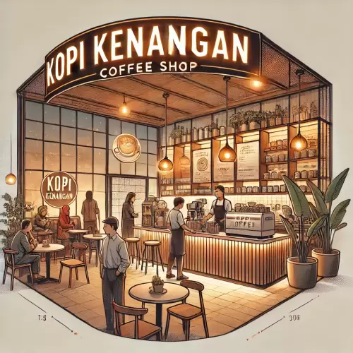 Landingpage Kopi Kenangan